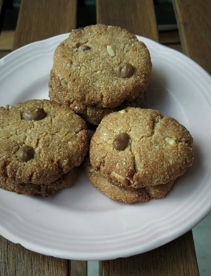 cookies  con chocolate sin gluten